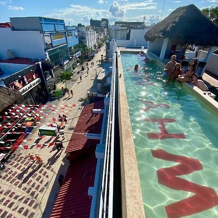 Why Not Rooftop Party Hostel Playa del Carmen Zewnętrze zdjęcie