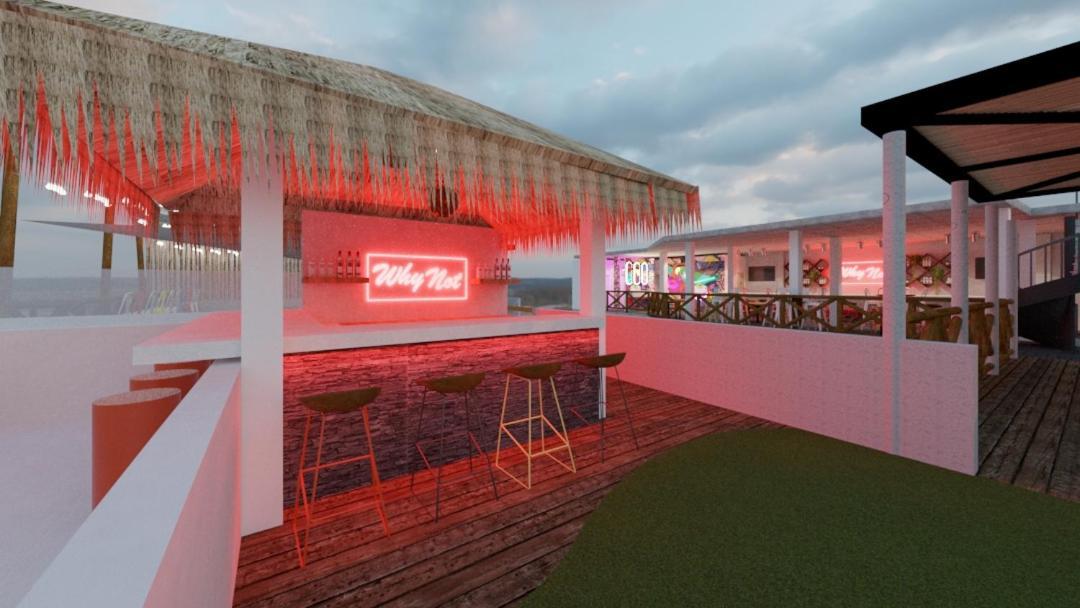 Why Not Rooftop Party Hostel Playa del Carmen Zewnętrze zdjęcie